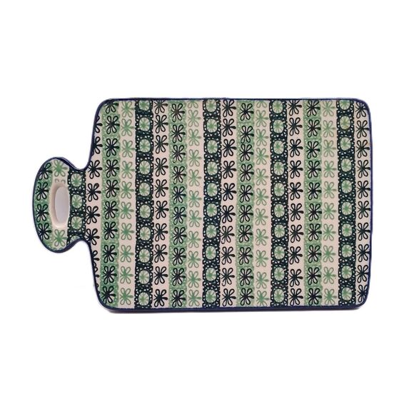 Ceramika Artystyczna Cutting Board #411-1036X Traditional Kitchenware 7x11.25" - Picture 2 of 15